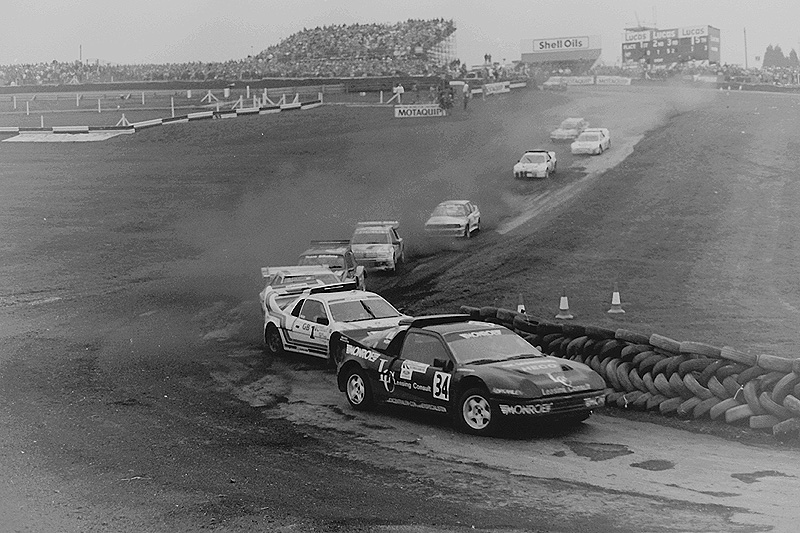 Illustration for article titled Old rally cross was best rally cross. Was it? (RallyX-dump)